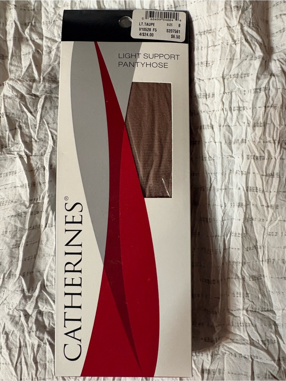 Catherines Light Support Pantyhose - Taupe
